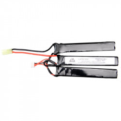 Impact Arms 11.1v 1200mah lipo battery triple stick - Mini Tamiya - 