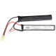 Impact Arms 7.4v 1200mah lipo battery double stick - Mini Tamiya - 