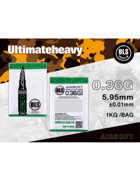 BLS 0.36gr BIO BB 1kg bag - 