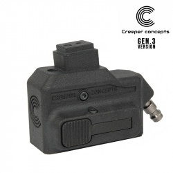 Creeper Concepts Adaptateur HPA chargeur M4 pour Hi-Capa Gen 3 - EU