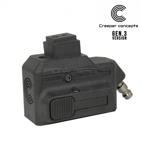 Creeper Concepts Adaptateur HPA chargeur M4 pour Hi-Capa Gen 3 - EU - 