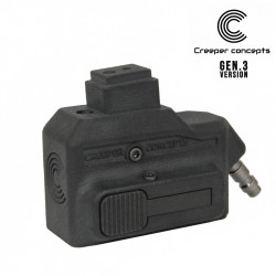 Creeper Concepts Adaptateur HPA chargeur M4 pour Hi-Capa Gen 3 - US - 