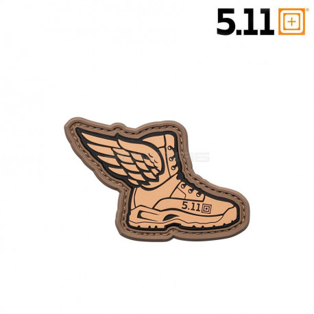 5.11 Winged Boots Patch Velcro - Coyote - 