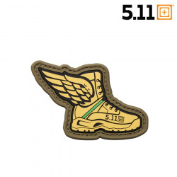 5.11 Winged Boots jaune Patch Velcro - Vert