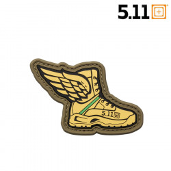 5.11 Winged Boots yellow Patch - Green - 