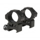 Theta Optics 25mm low profile optic mount set - 