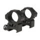 Theta Optics support de montage bas 25mm pour optique - 