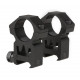 Theta Optics 25mm high profile optic mount set - 