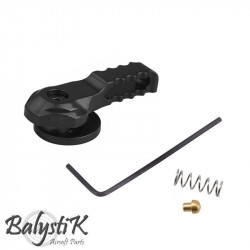 Balystik fluted selector set for M4 AEG - black