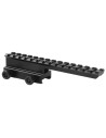 Extended raising mount for picatinny rail 145mm