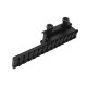 Rehausse rail picatinny avec extension 145mm - 