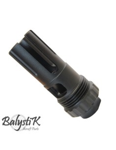 Balystik aluminum flash hider 14mm CCW -  2