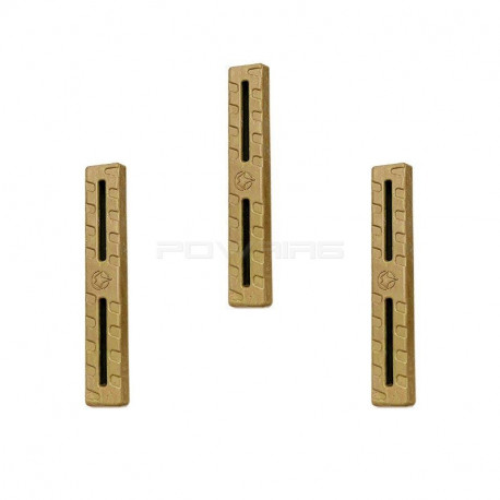 Manta defense M-Lok Rail Guards (3) - FDE - 