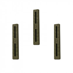 Manta defense M-Lok Rail Guards (3) - Green - 