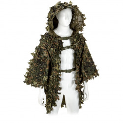 Invader Gear Ghillie sur Base feuille - Flecktarn - 