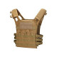 Tactical OPS Gilet porte plaques type JPC LW TAN - 