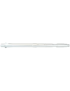 Big dragon outer barrel with extension for M4 AEG - Silver -  2