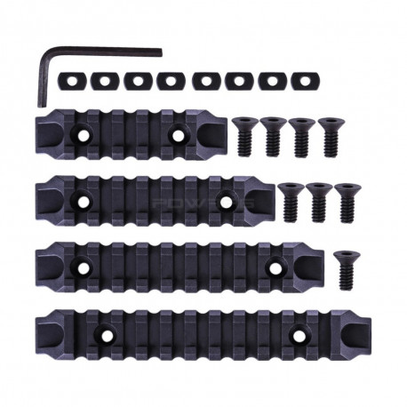 M-LOCK polymer Rail set black - 