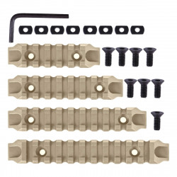 M-LOCK polymer Rail set TAN