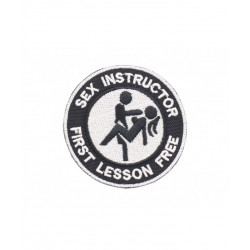 Sex Instructor Velcro Patch - 