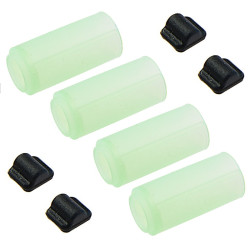 Silverback SRS/TAC41 Hop Up rubber, Pack of 4 (60°) +4 nubs - 