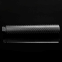 Silverback Carbon silencieux, long, 14mm CCW - 