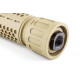 Knight's Armament Airsoft 556 QDC Airsoft Suppressor w/ Quick Detach Function (14mm CW) - TAN - 