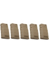 ARES AR308 Mid-Cap polymer Magazine Dark Earth (5 pack)