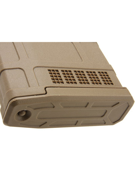 Ares chargeur mid-cap 130 billes pour AR308 Dark Earth (pack de 5) - 
