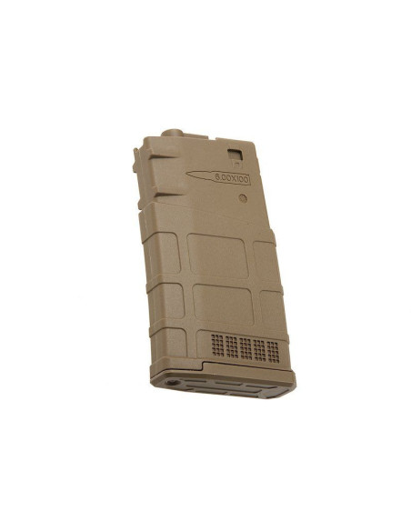 Ares chargeur mid-cap 130 billes pour AR308 Dark Earth (pack de 5) - 