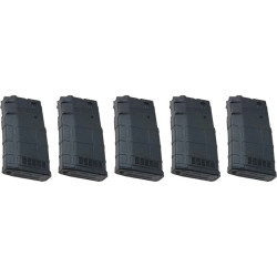 ARES AR308 Mid-Cap polymer Magazine Black (5 pack) - 