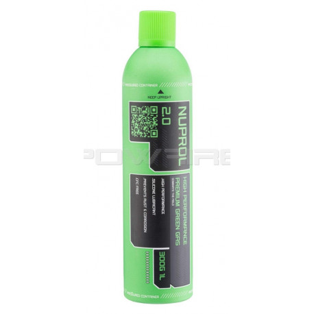 NUPROL GREEN GAS premium 2.0 650ml 145PSI - 