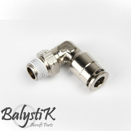 Balystik coude HPA rotatif 360 degrés pour flexible macroline 6mm - 
