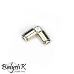 BalystiK coude Femelle / Femelle Macroline 6mm