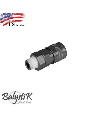 BalystiK coupleur femelle avec entrée 1/8 NPT male US - black - 