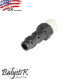 BalystiK 1/8 NPT male thread to US male fitting