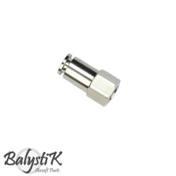 BalystiK Adaptateur 1/8 NPT femelle pour flexible 6mm - 