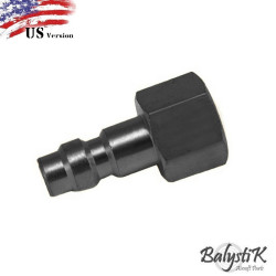 BalystiK 1/8 NPT female thread to US male fitting