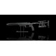Silverback TAC-41 A, Aluminium Chassis with foldable stock - Black - 