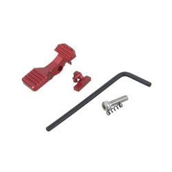 ACM Enhanced CNC Aluminum Bolt Catch for M4 AEG - Red