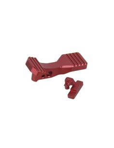 ACM Enhanced CNC Aluminum Bolt Catch for M4 AEG - Red -  2