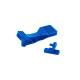 ACM Enhanced CNC Aluminum Bolt Catch for M4 AEG - Blue - 