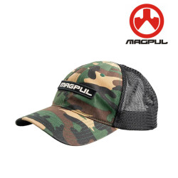 MAGPUL Casquette Wordmark Garment Washed Trucker - Camo - 