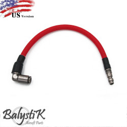 Balystik ligne tressee rouge pour réplique HPA - US - 