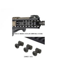 Magpul Rail M-LOK Polymer Rail 9 Slots -  2