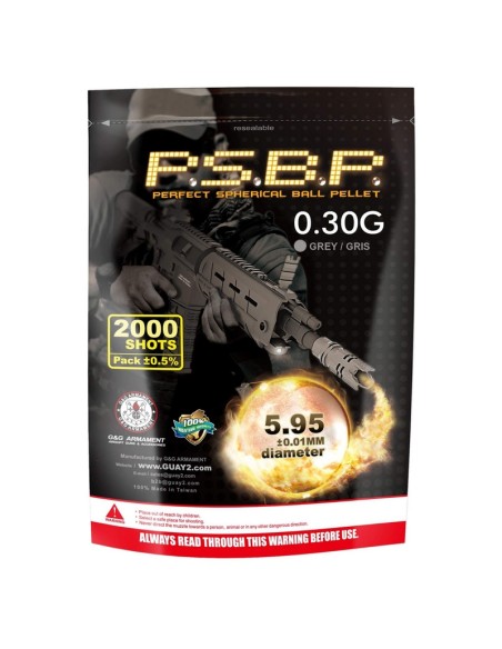 G&G Armament 2000 billes 0.30 Gr Perfect - 