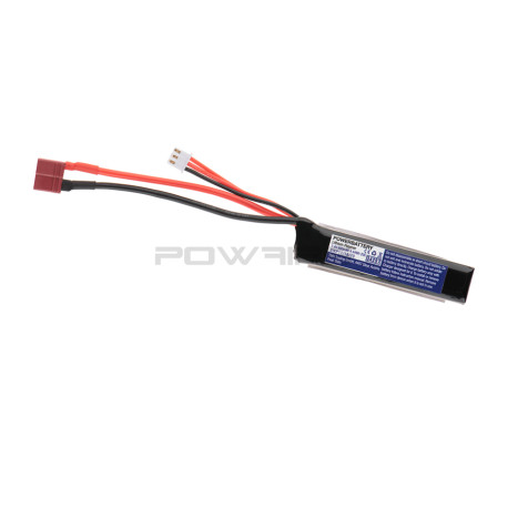 Pirate Arms batterie lipo 7.4V 600mAh 20C pour PDW - T-Plug - 