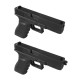 Nine Ball outer barrel for G17 Umarex (2 way fixed) - Black - 