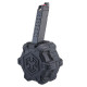 AW custom chargeur gaz 350 billes noir pour VX Precut / Galaxy GBB - 
