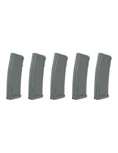 Specna Arms lot de 5 Chargeurs M4 S-Mag 125 billes - Gris -  2